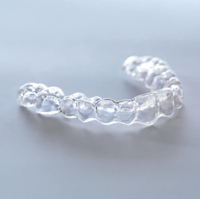 マウスピース型矯正装置の写真